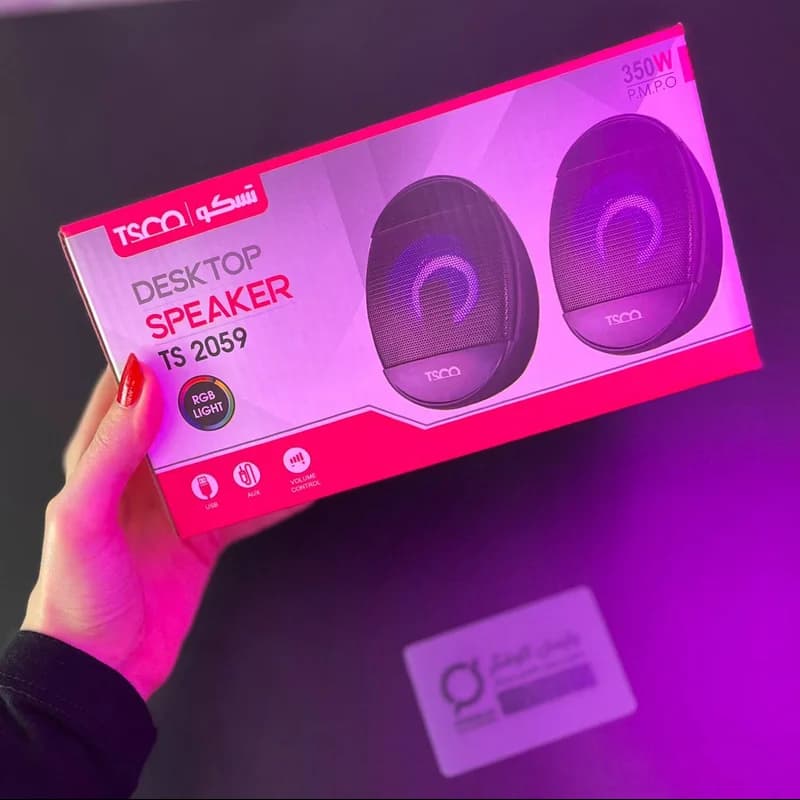 اسپیکر رومیزی دسکتاپ تسکو مدل TS 2059 — تصویر ۶
