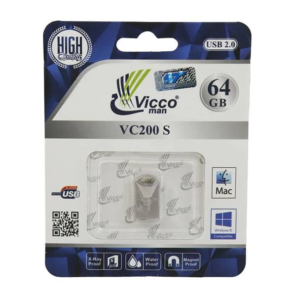 فلش 64 گیگ VICCO مدل -VC200 — تصویر ۲