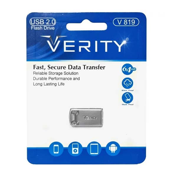 فلش 64 گیگ VERITY مدل 819