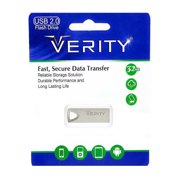 فلش 32 گیگ VERITY مدل 908 — تصویر ۳