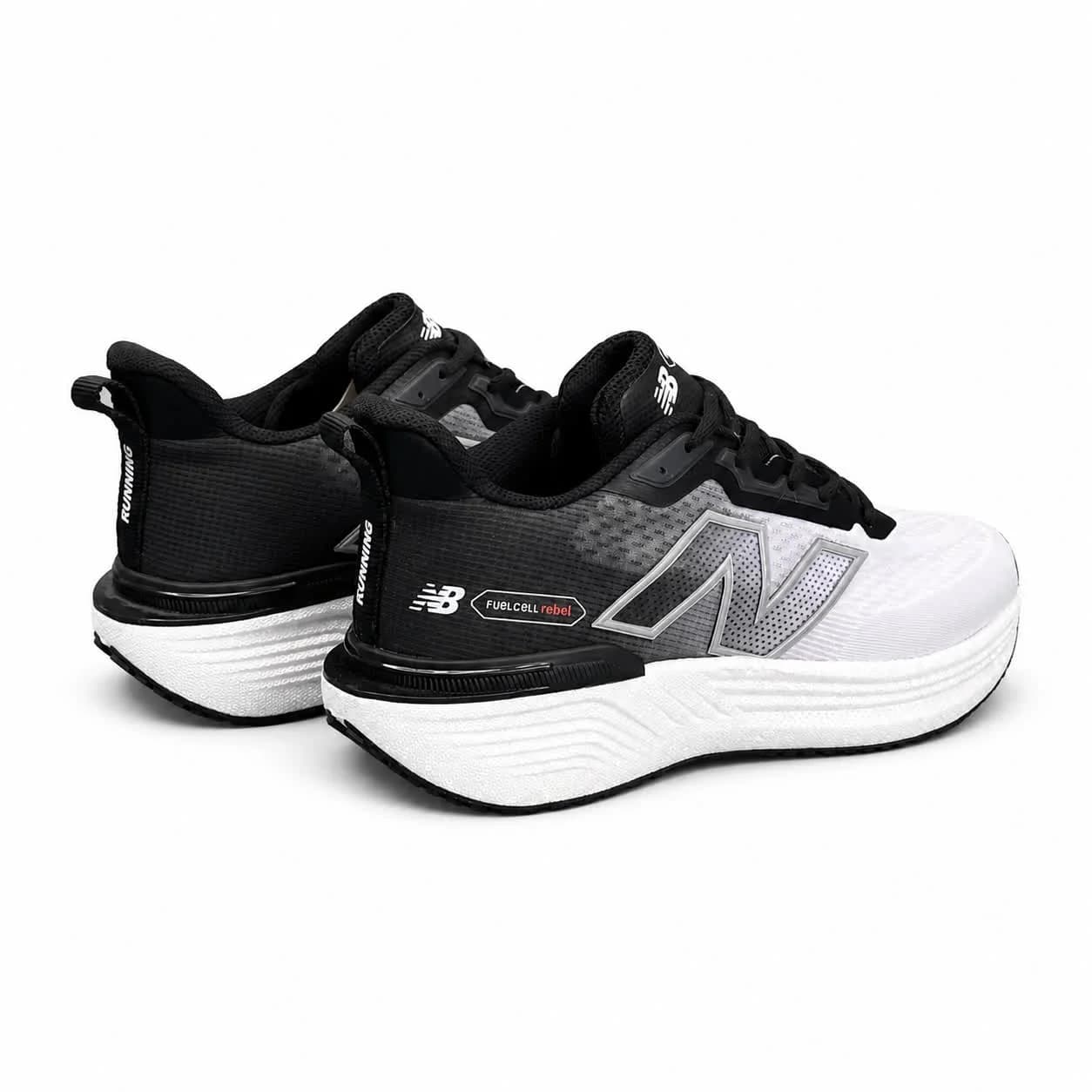 کتونی مردانه زیره بست مدل نیوبالانس طوسی مشکی New Balance — تصویر ۳