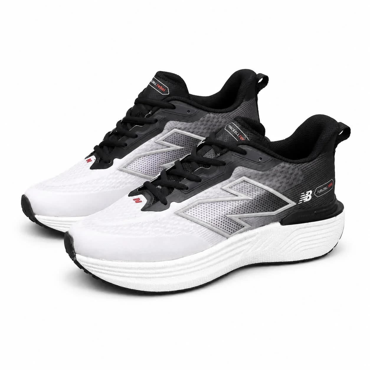 کتونی مردانه زیره بست مدل نیوبالانس طوسی مشکی New Balance — تصویر ۲