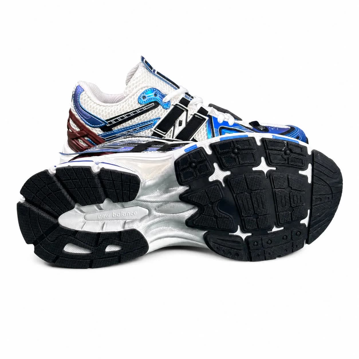 کتونی مردانه و بزرگپا نیوبالانس آبی هفت رنگ New BALANCE 1906 — تصویر ۴