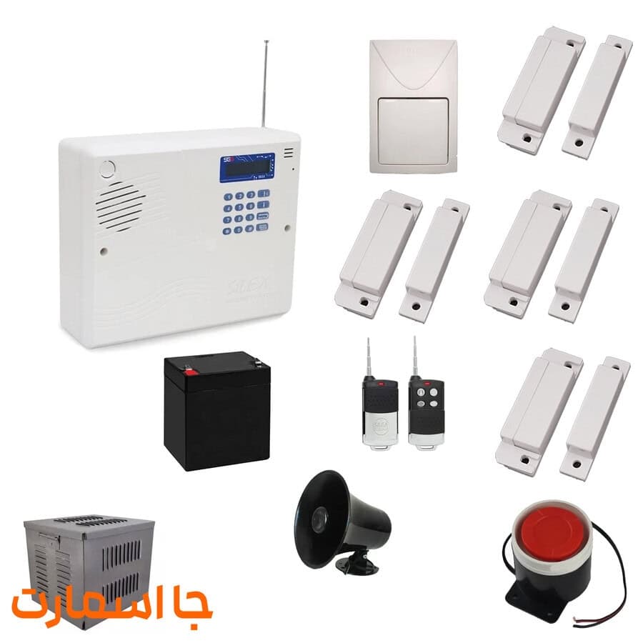 دزدگیر سایلکس مدل SG8 – 805S کد Futal1 MGN4 سیم‌کارتی