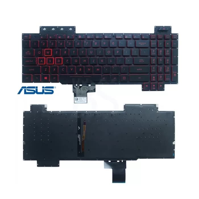 کیبورد لپ تاپ ASUS TUF Gaming FX504 FX504G