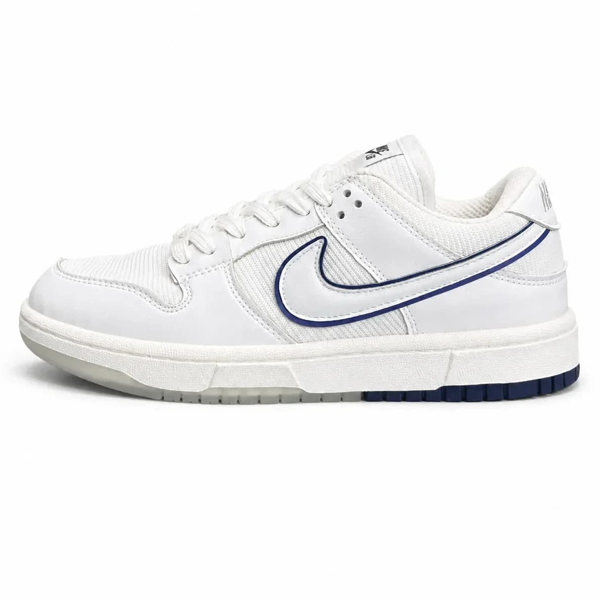 کفش کتانی مردانه نایک جردن SB سفید دورنایک سرمه ای Nike Jordan SB