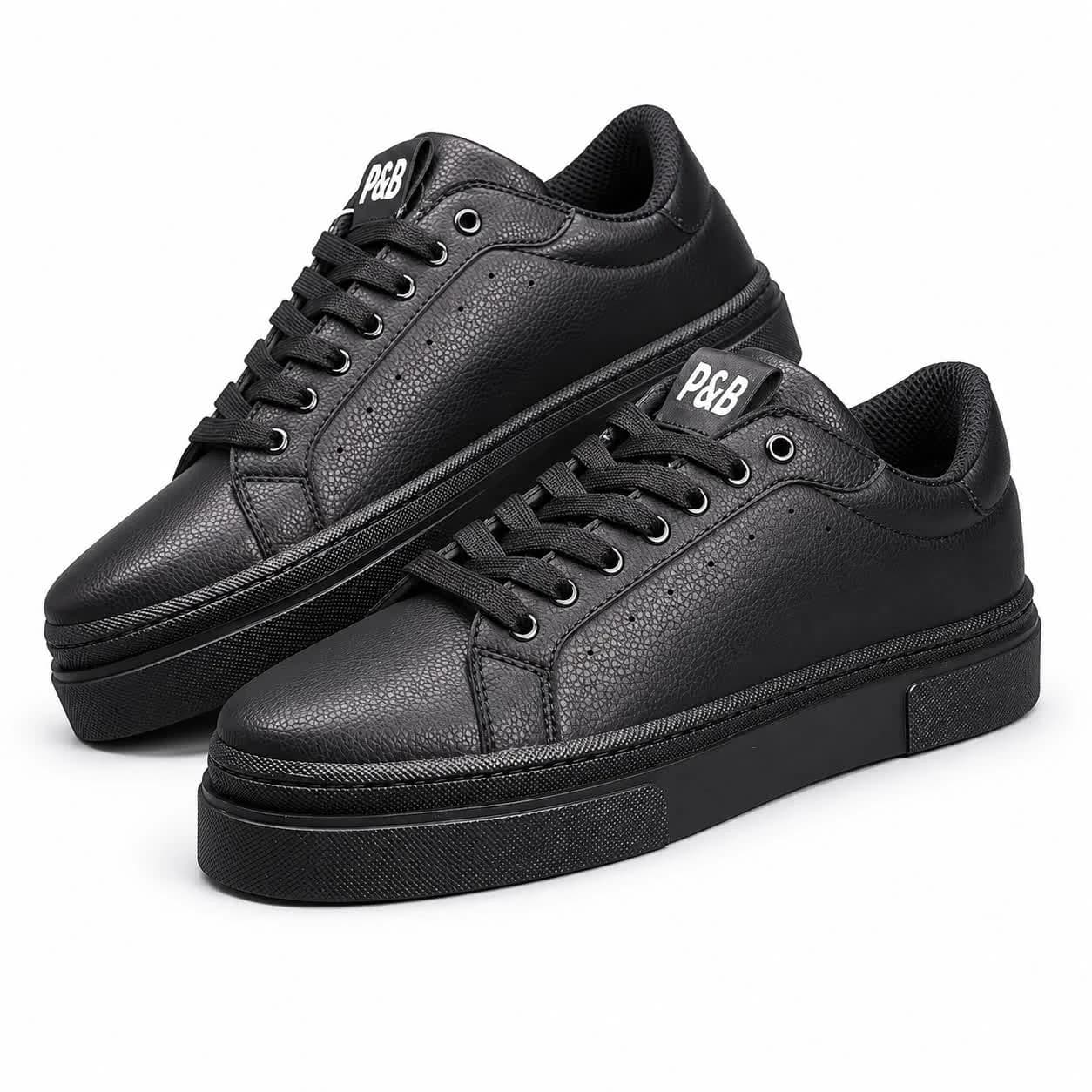 کفش کتانی مردانه مدل ونس پل اندبیر مشکی Vans Pull Bear — تصویر ۲