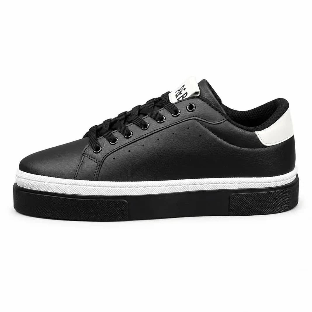 کفش کتانی مردانه مدل ونس پل اندبیر مشکی سفید Vans Pull Bear