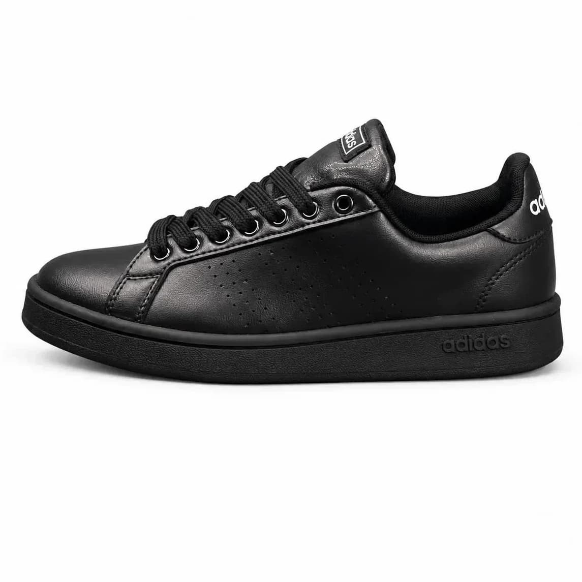 کفش کتانی زنانه و مردانه بزرگ پا استن اسمیت مدل ونس مشکی ADIDAS Stan smith