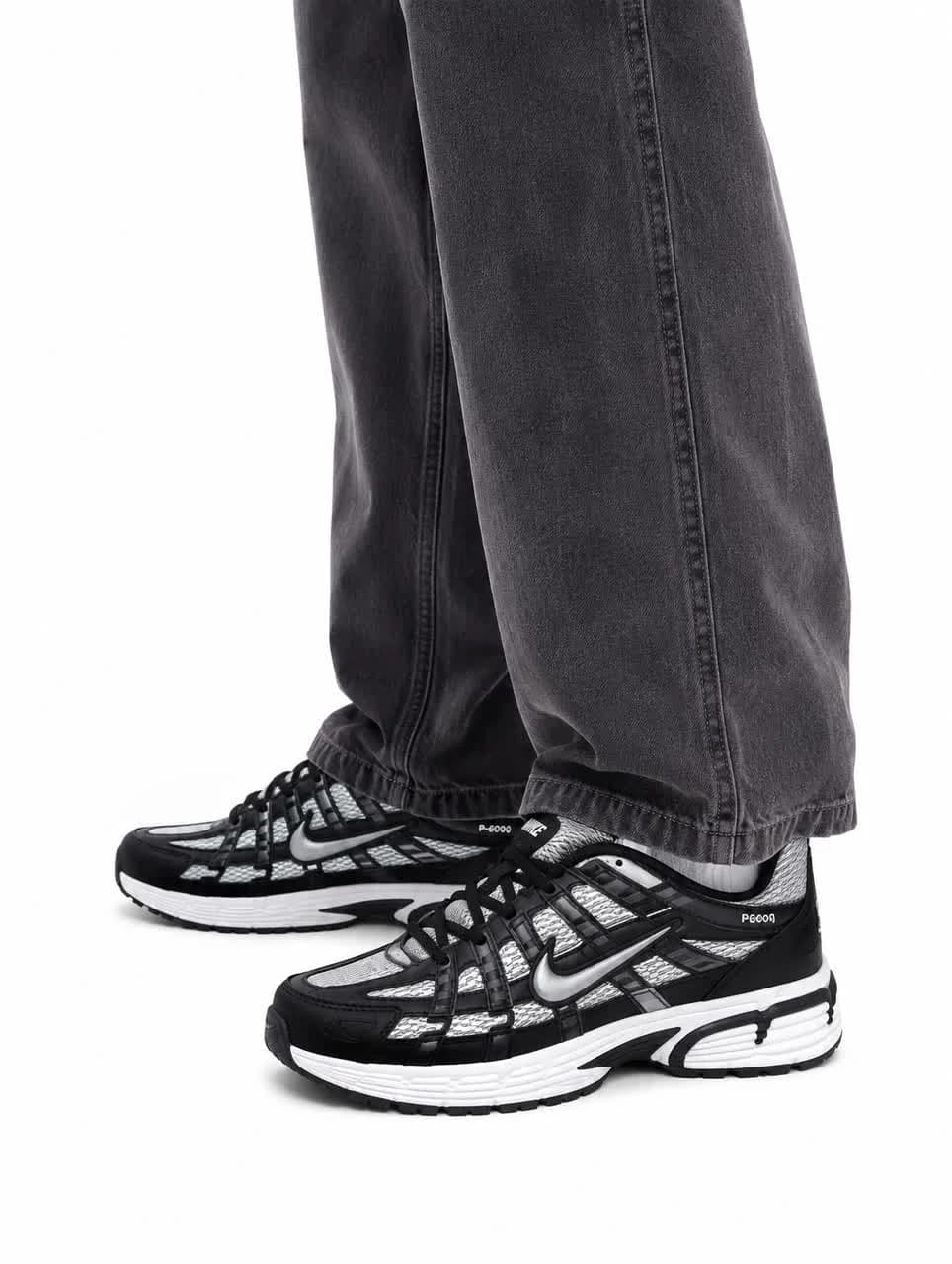 کتونی مردانه مدل رانینگ نایک P6000 مشکی طوسی NIKE — تصویر ۵