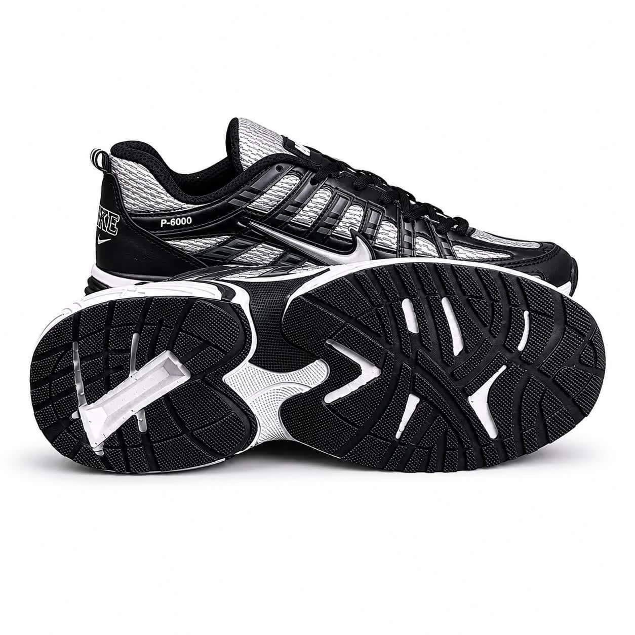 کتونی مردانه مدل رانینگ نایک P6000 مشکی طوسی NIKE — تصویر ۴