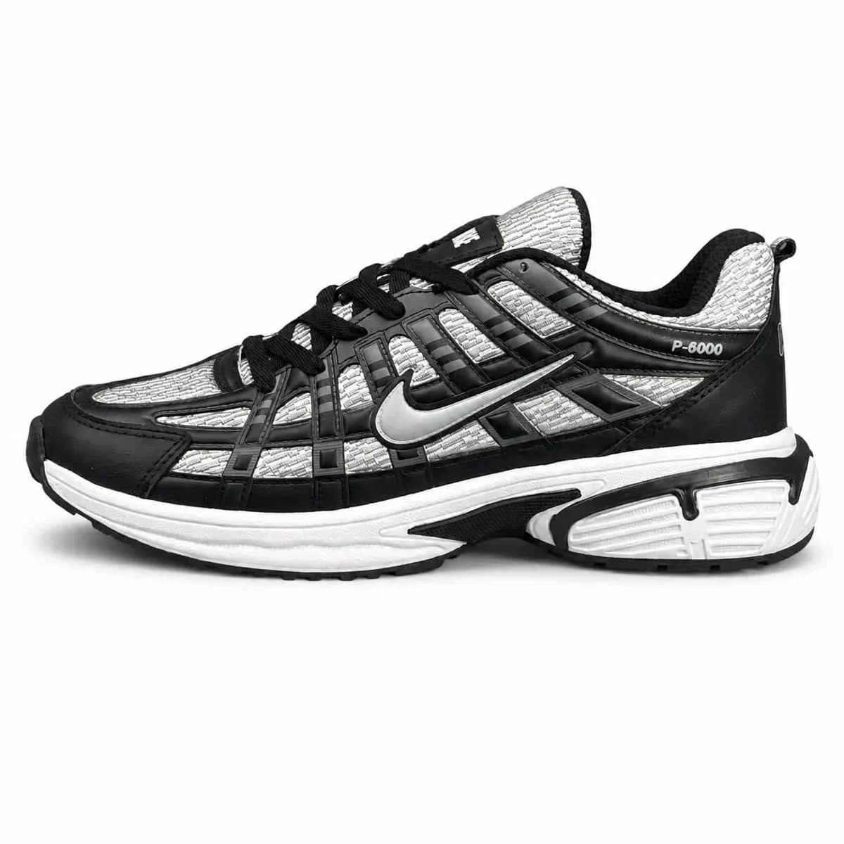 کتونی مردانه مدل رانینگ نایک P6000 مشکی طوسی NIKE
