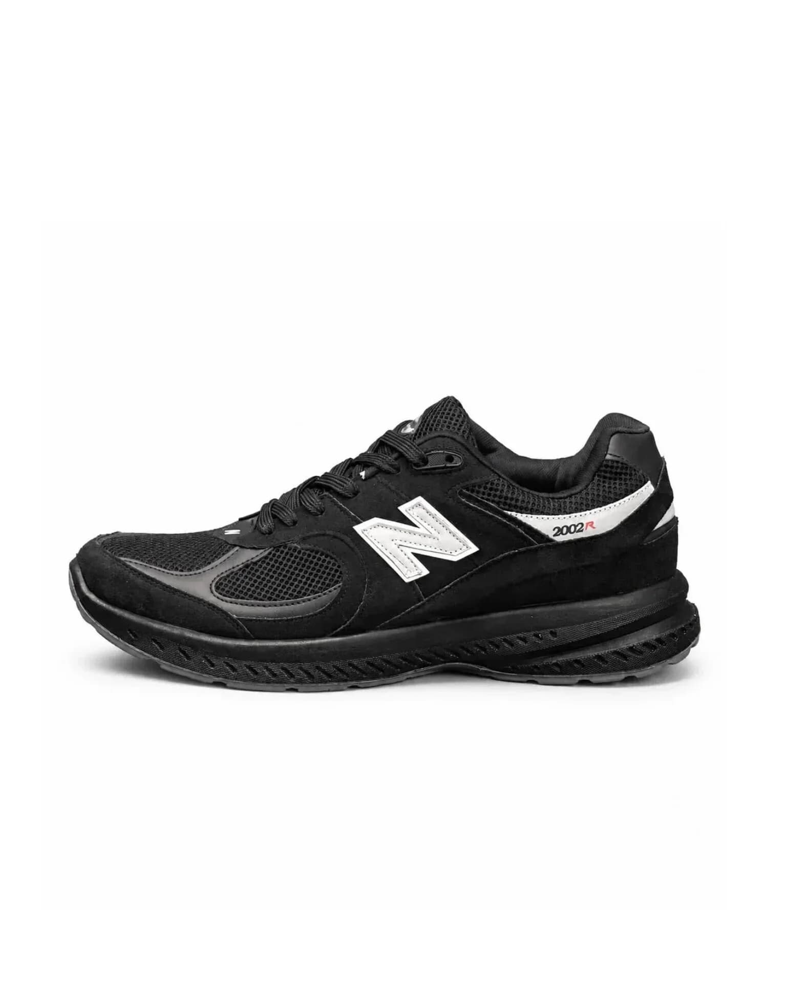 کتونی مردانه بزرگ پا مدل نیوبالانس 2002 مشکی New Balance — تصویر ۶
