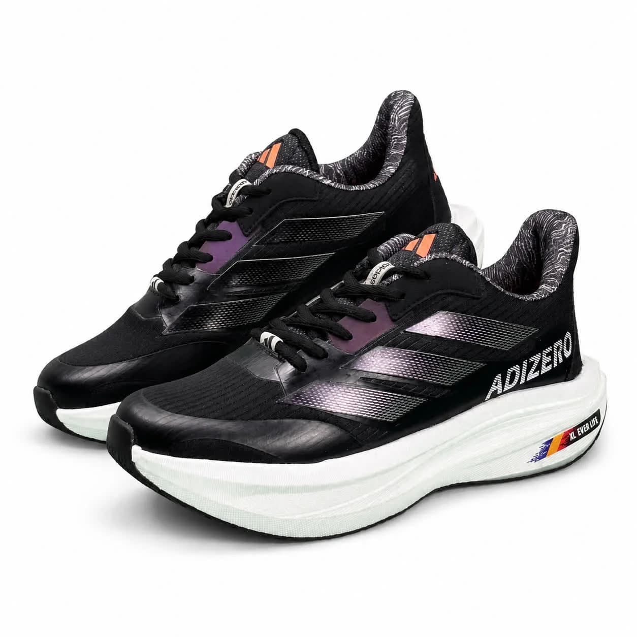 کفش کتانی ست زنانه و مردانه مدل آدیداس اد زیرو با زیره بست مشکی Adidas New — تصویر ۳