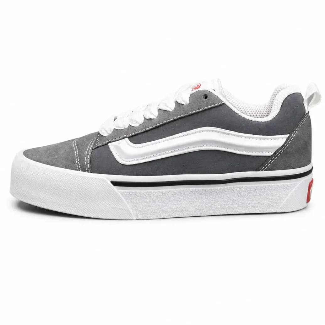 کفش کتانی زنانه و مردانه مدل ونس اولداسکول کنو طوسی Vans oldskool Knu