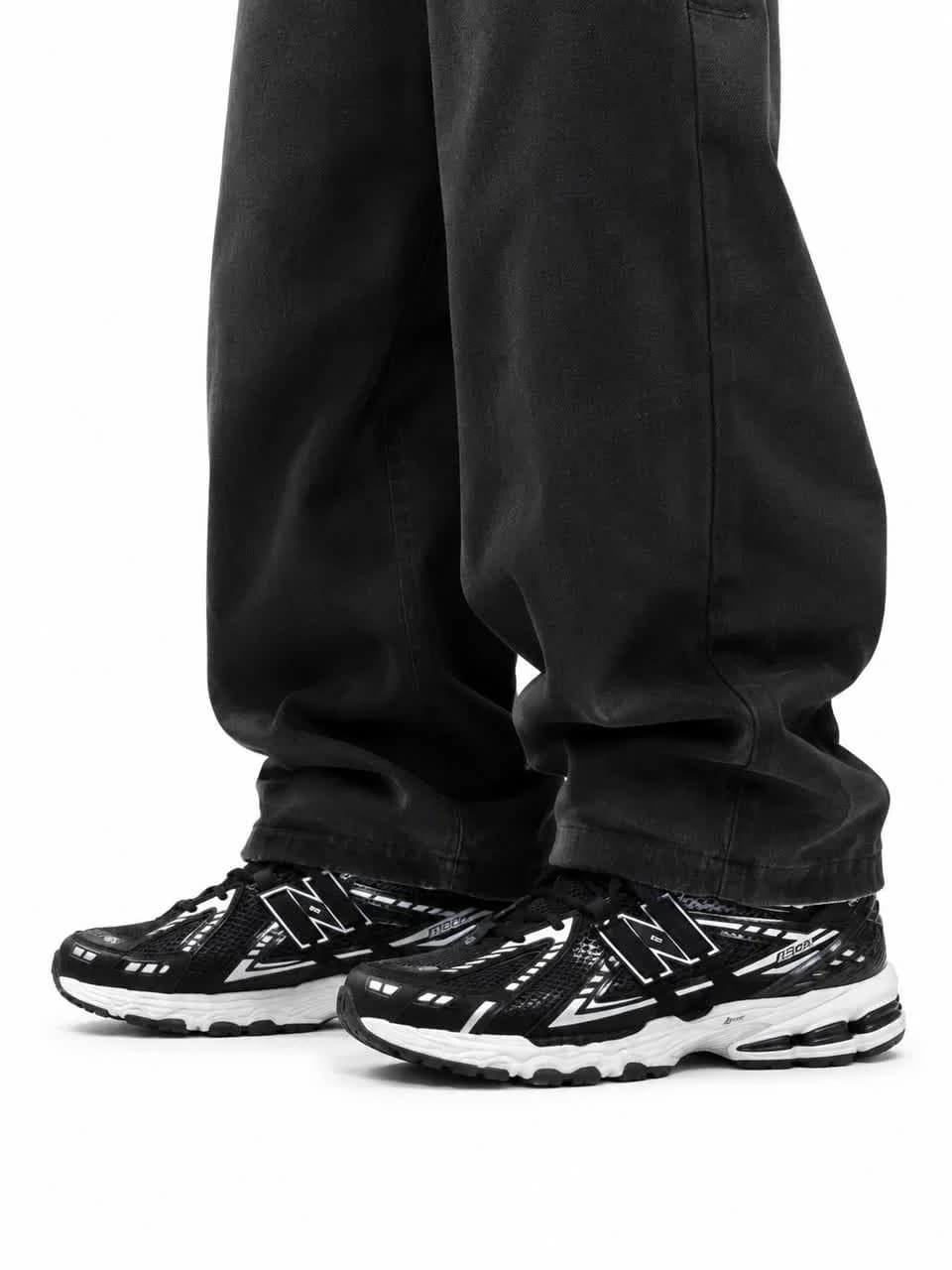 کتونی مردانه و بزرگ پا نیوبالانس مشکی سفید New BALANCE 1906 — تصویر ۵