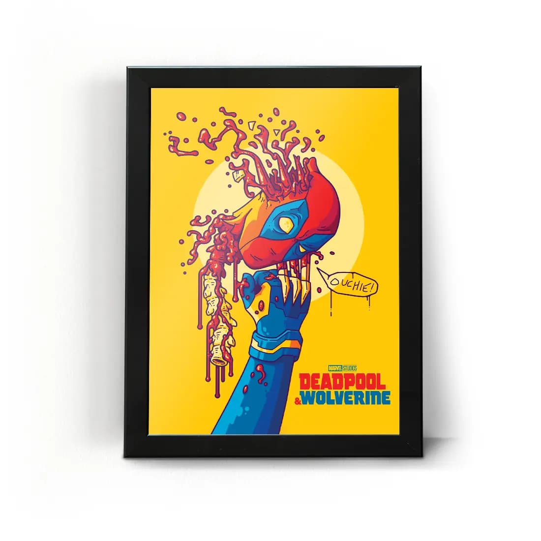 تابلو قاب ددپول و ولورین Deadpool & Wolverine