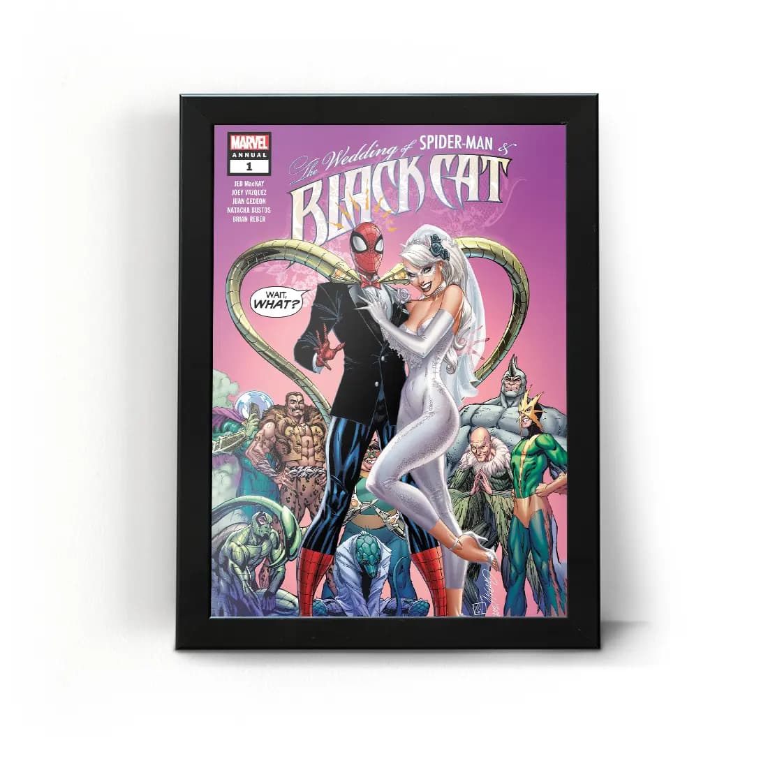 تابلو قاب گربه سیاه Black cat طرح 2