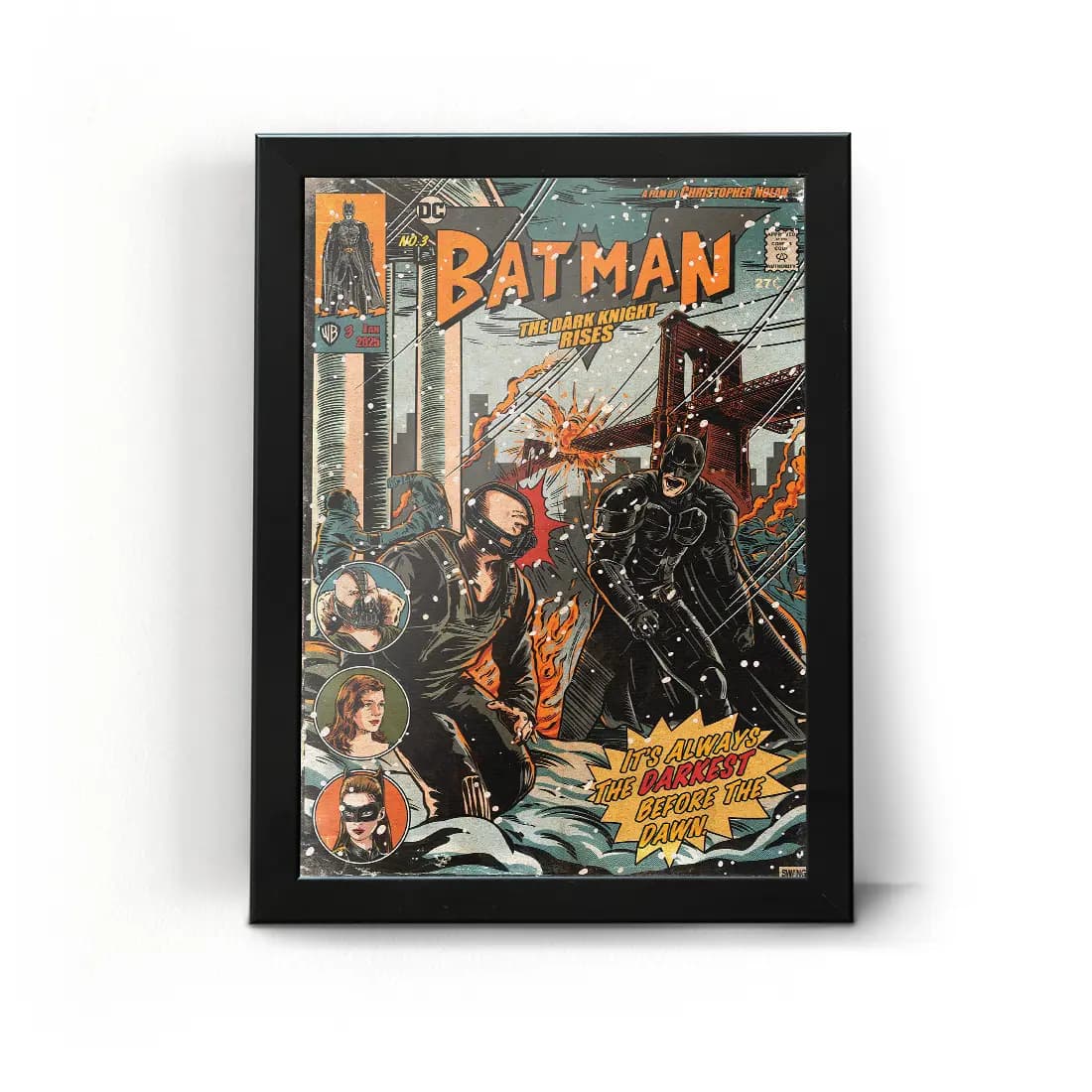 تابلو قاب بتمن Batman 15