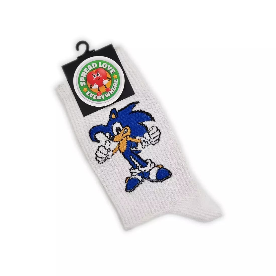 جوراب گیمینگ سونیک سفید Sonic