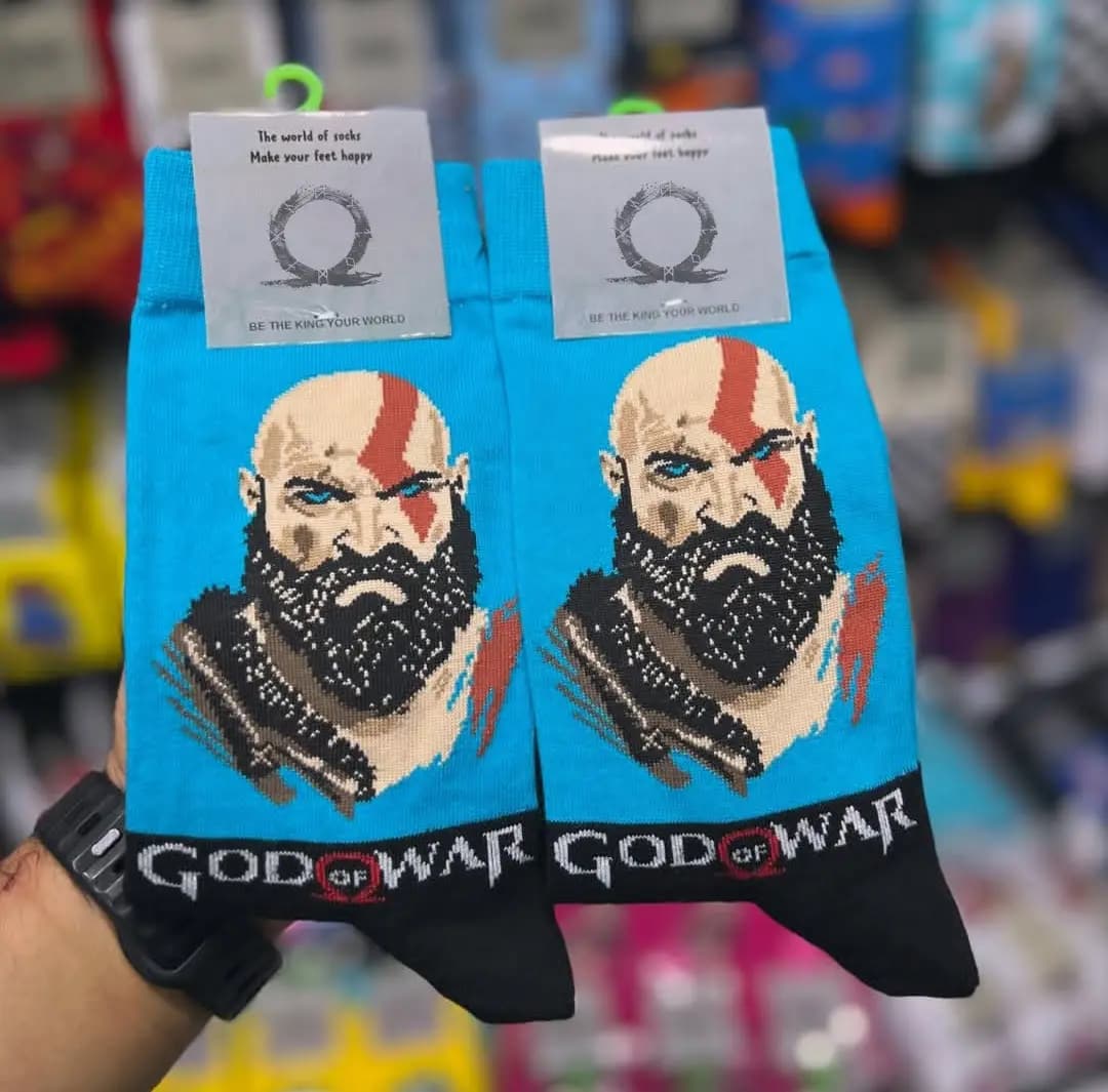 جوراب گیمینگ گاد آف وار God Of War — تصویر ۳