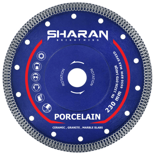 صفحه برش پرسلان شاران مدل DISK 230 سایز 230 میلی متر