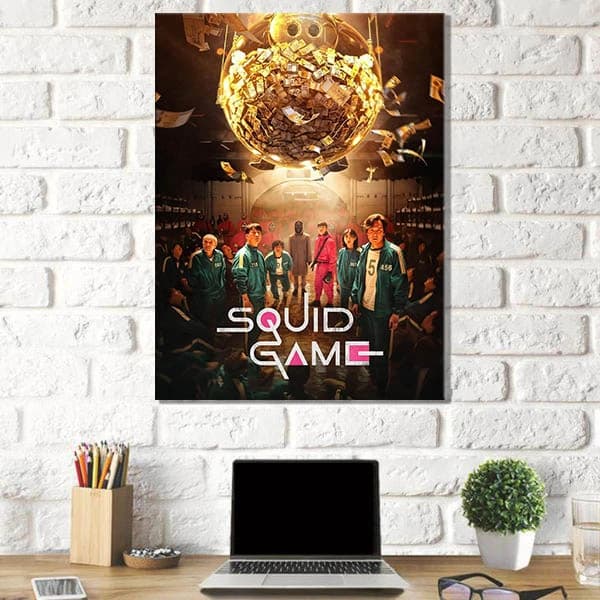 تابلو شاسی مدل اسکویید گیم-Squid Game کد 53CH