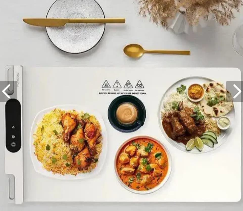 پد گرمکننده غذا پردو مدل warming food mat