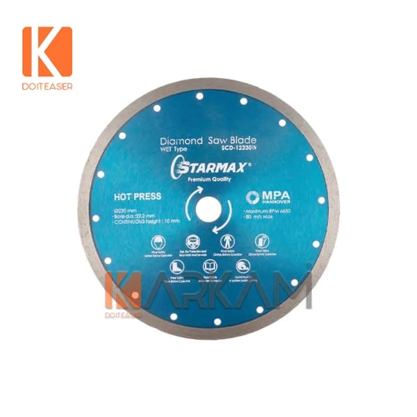 صفحه پرسلان بر 230 میلیمتر SCD-12230P استارمکس