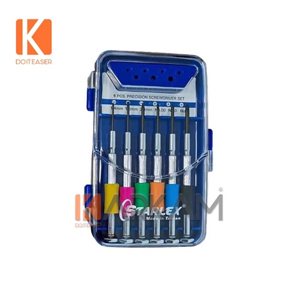 پيچگوشتی ست 6 عددی ساعتی رنگی SLHS-25W06C استارمکس