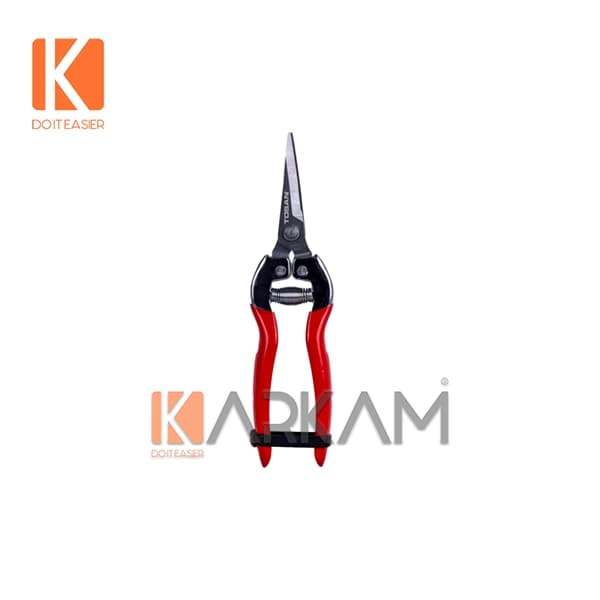 قيچی ميوه چين سرکج استيل 7 اينچ T5501 توسن