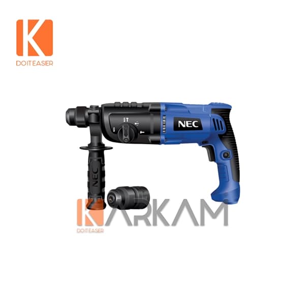 بتن کن چهارشيار 9529 سه نظام تعويض 800 وات NEC