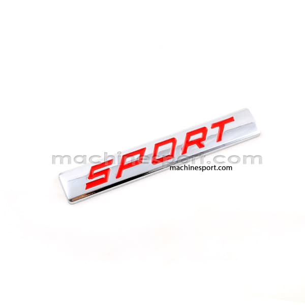 آرم اسپرت Sport سایز 9.3 سانت قرمز
