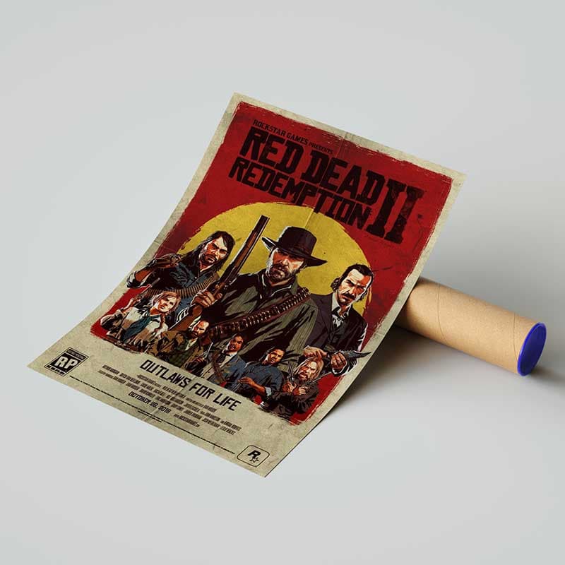 پوستر بازی رد دد red dead — تصویر ۲