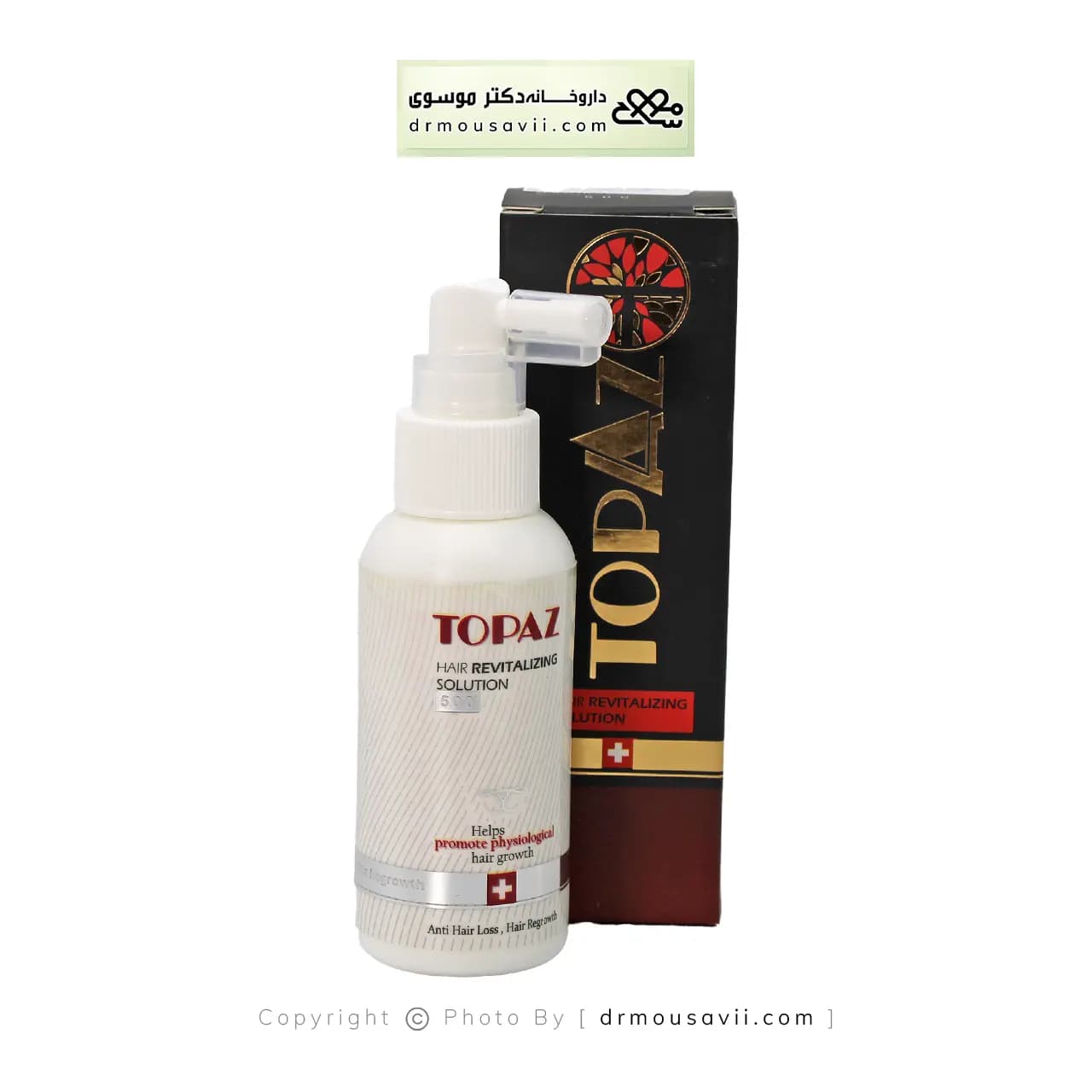 محلول تقویت کننده موی سر توپاز 100 میلی لیتر — تصویر ۳