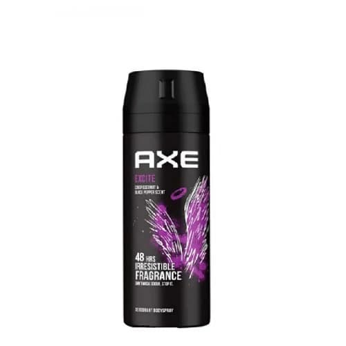 اسپری ضد تعریق مردانه ۴۸ ساعته Excite اکس AXE حجم ۱۵۰ میل