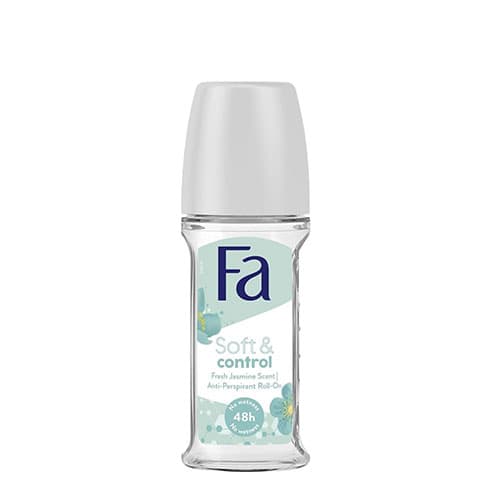 رول ضد تعريق 48 ساعته FA مدل soft & control با رايحه ياسمن 50 ميل