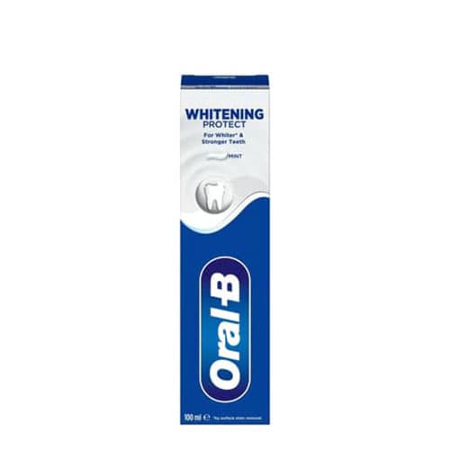 خمير دندان سفيد كننده اورال بي مدل whitening protect حجم 100 ميل