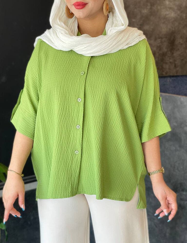 شومیز حنا کد : 80626 — تصویر ۵