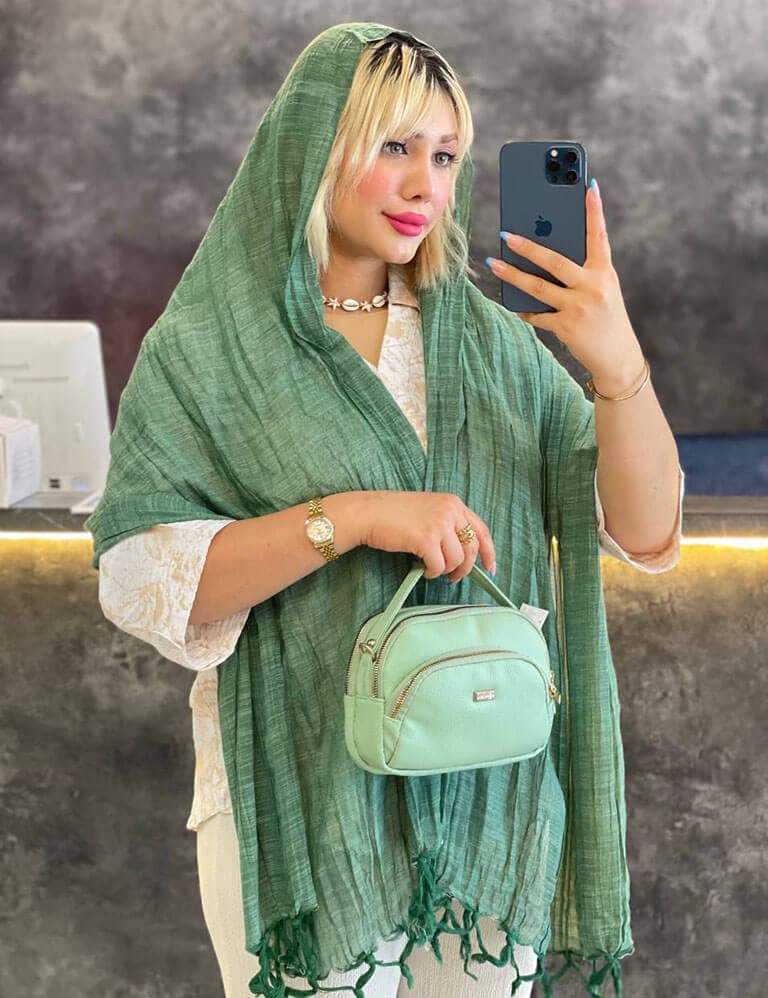شال نخی کوبایی کد : L321
