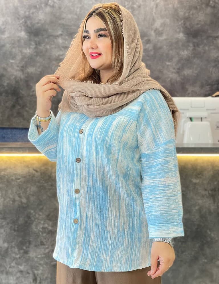 مانتو آبرنگی تسکین کد : 75444