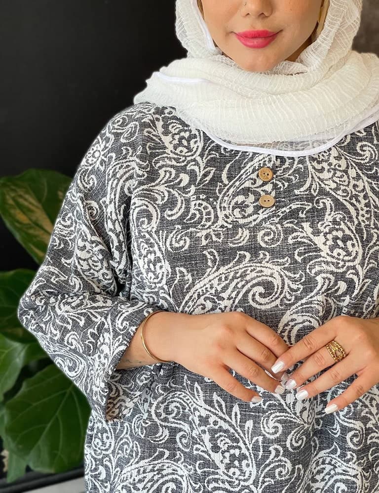 تونیک گلدونه کد : 33567 — تصویر ۶