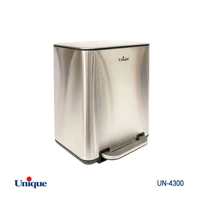 سطل زباله پدالی یونیک کد UN-4300 ظرفیت ۲۰ لیتر