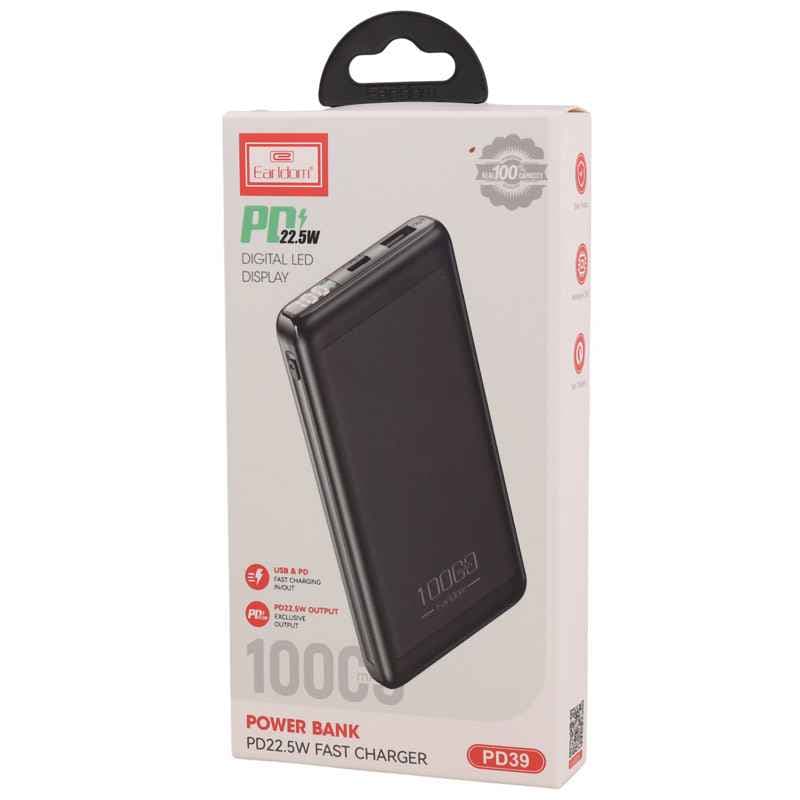 پاوربانک فست شارژ 10000 ارلدام Earldom ET-PD39 PD 22.5W