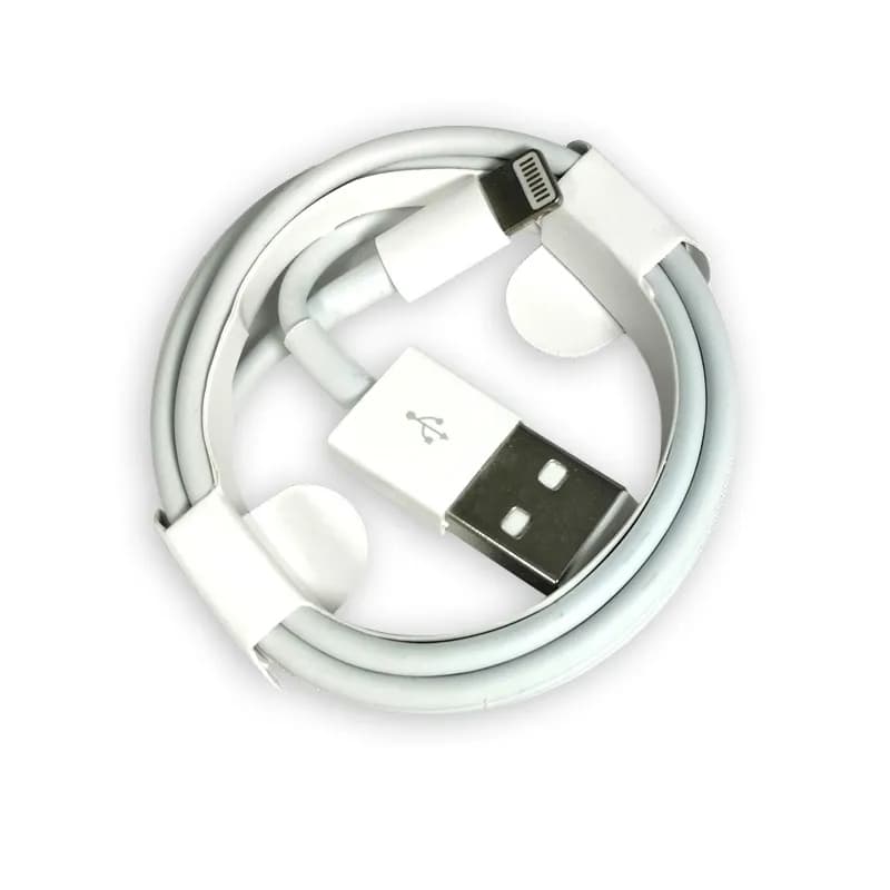 کابل شارژر USB به لایتنینگ اپل طول 1 متر — تصویر ۳