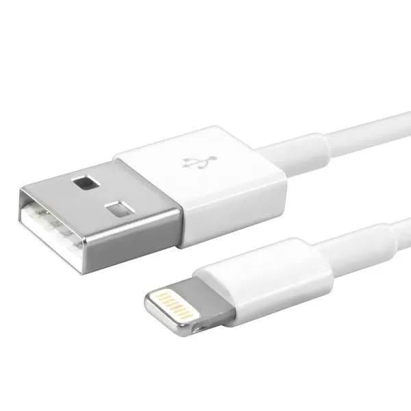 کابل شارژر USB به لایتنینگ اپل طول 1 متر — تصویر ۲