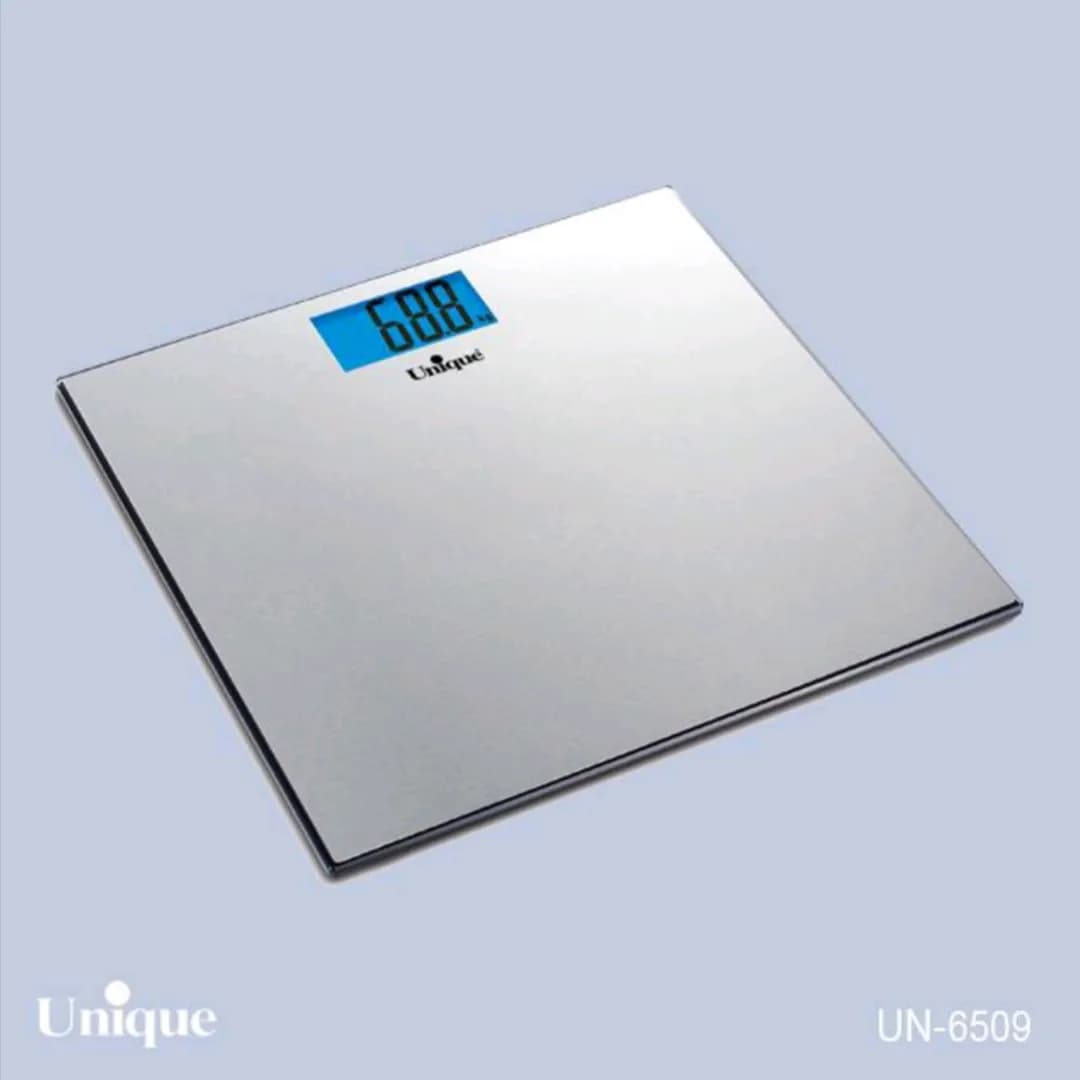 ترازوی حمام شیشه ای یونیک Unique کد UN-6509