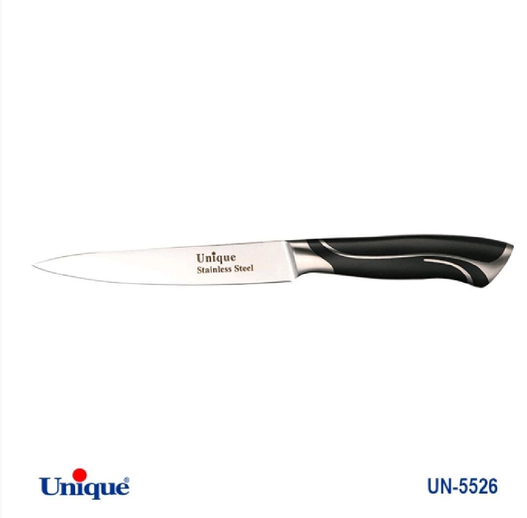 کارد تک آشپزخانه 5 یونیک Unique کد UN-5526 طرح خط دار