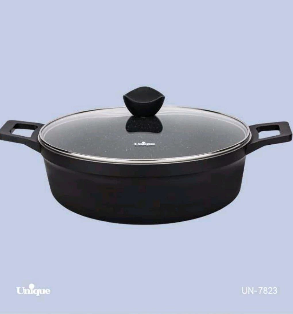 تابه رژیمی 32 دو دسته کف گرانیت یونیک کدUN-7823