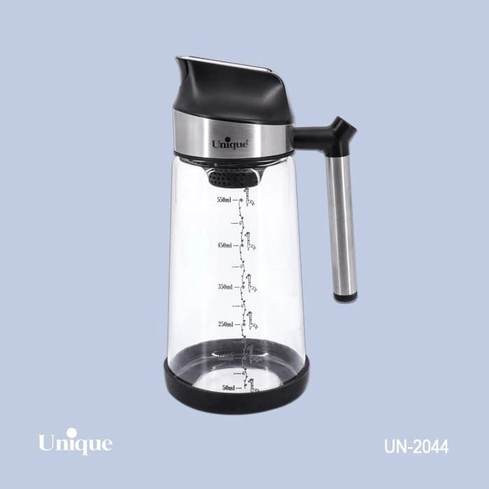 روغن ریز یونیک Unique پیرکس درب استیل کد UN-2044